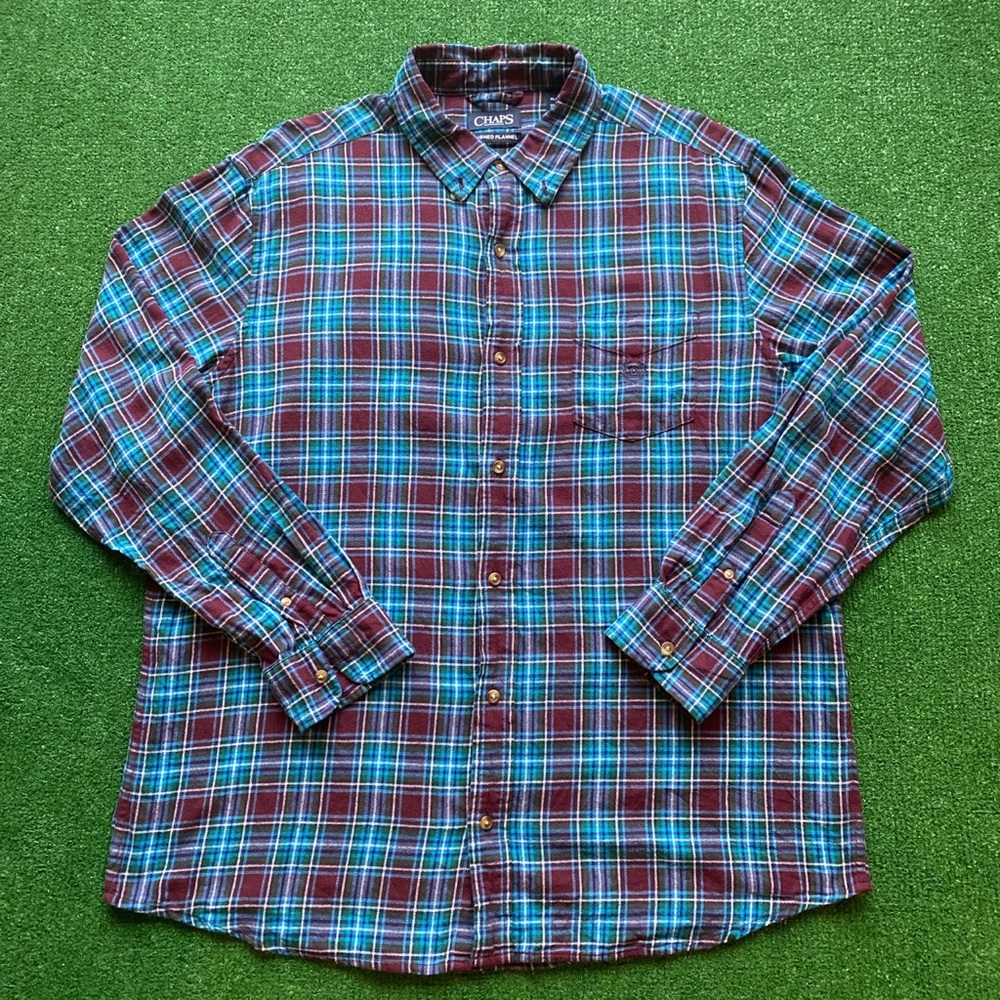 🐎 Chaps by Ralph Lauren Brushed Flannel🐎